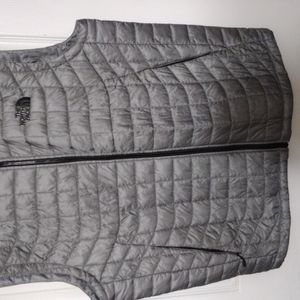 The North Face silver vest